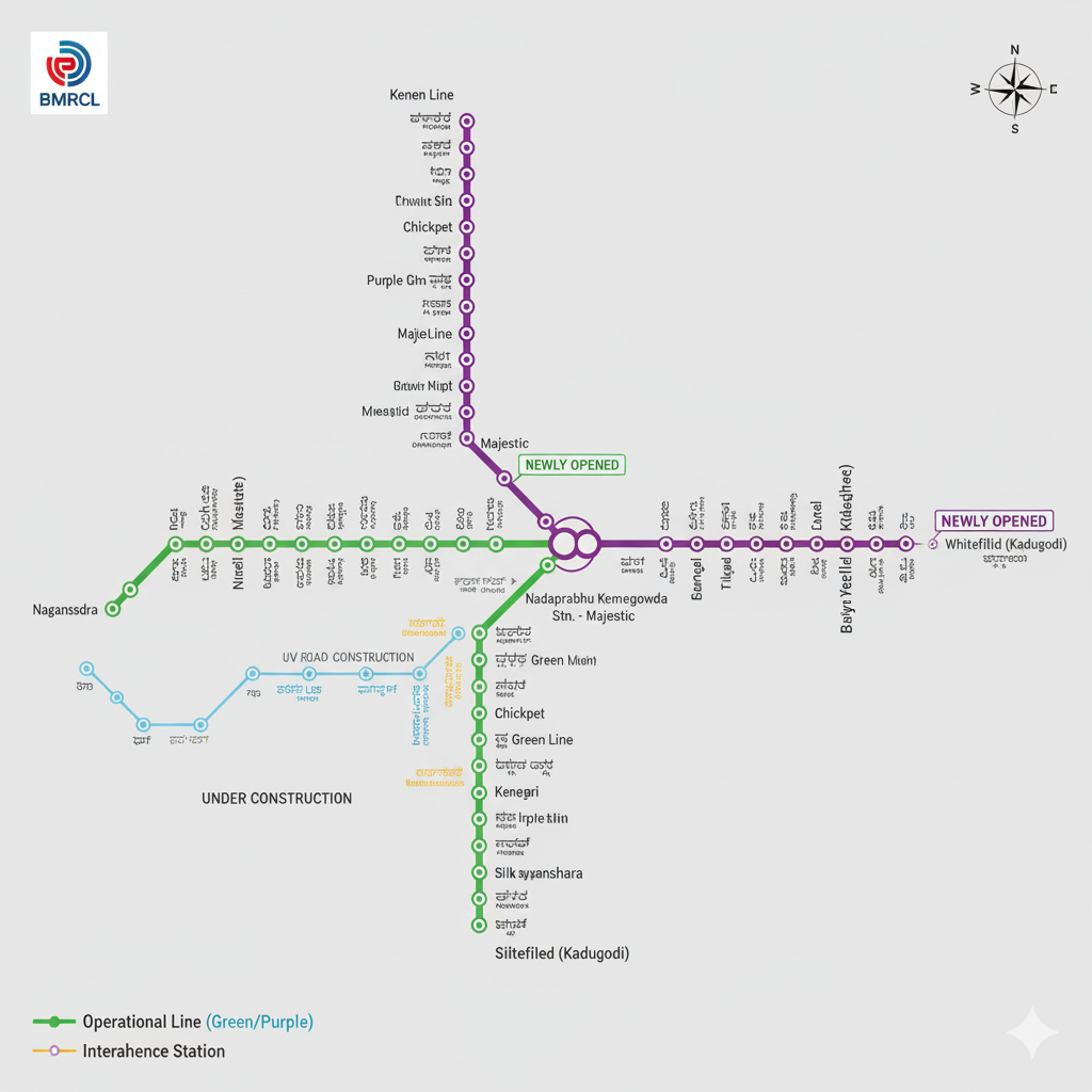 bangalore metro map
